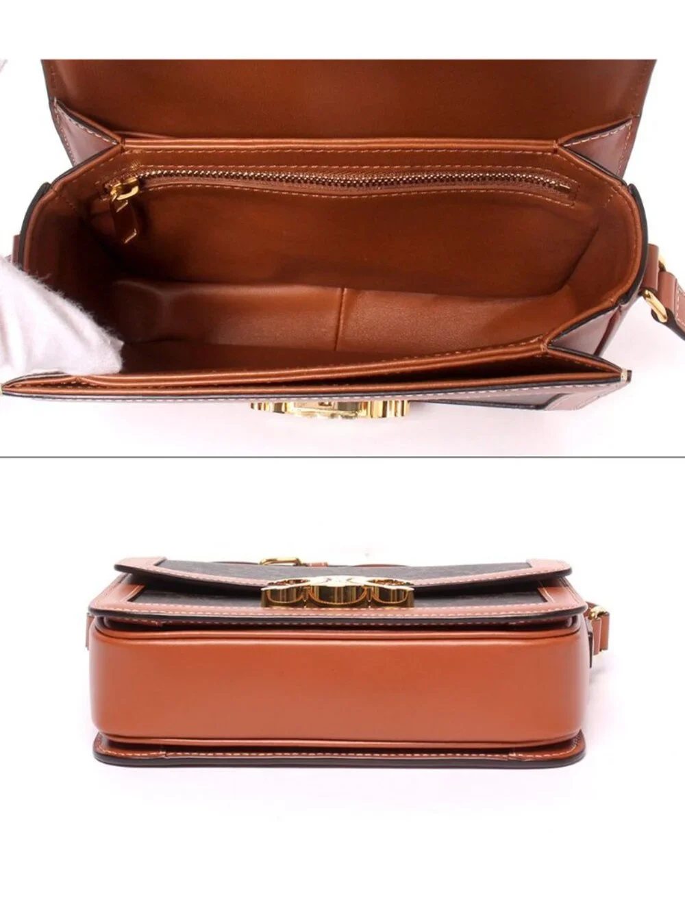 Celine Shoulder Bag Crossbody Teen Triomphe